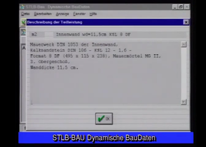 STLB-Bau Teilleistung 1996