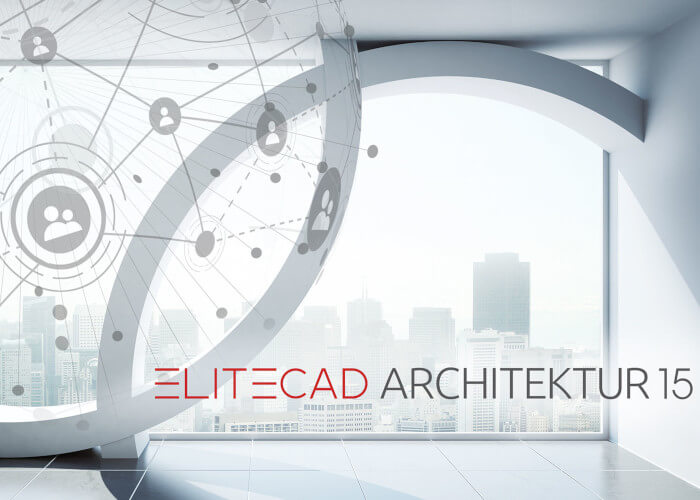 ELITECAD Architektur 15 Key Visual mit Logo