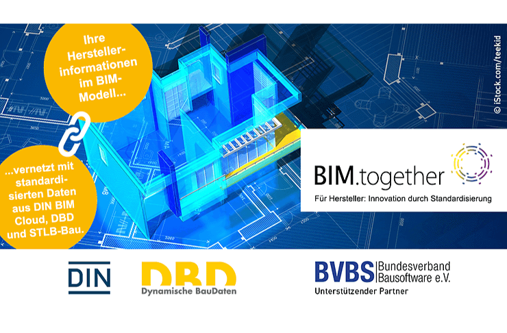 Veranstaltung BIM-Together in Kooperation mit DIN
